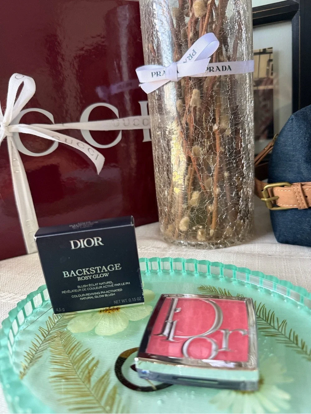 Dior Pink Pressed Blush Compact in Candy